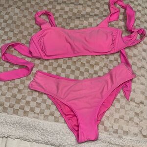 Target Pink Bikini Set